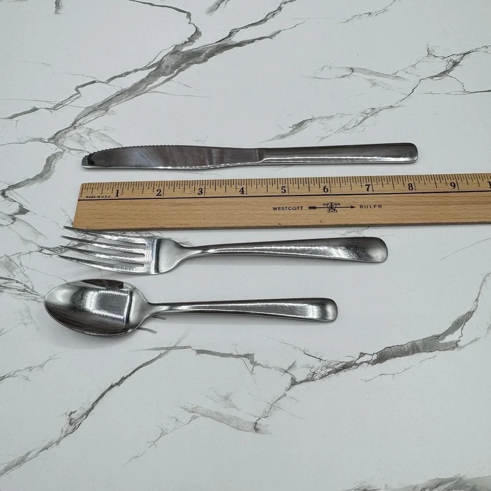 Vintage Oneida Northland Stainless Flatware Set Korea 34 pc Knife Fork Spoon